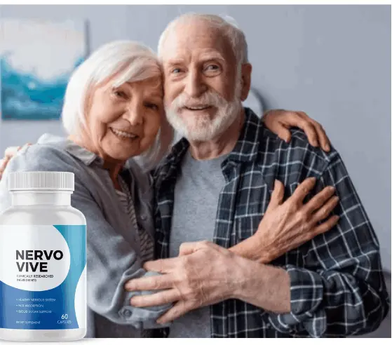 Nervovive happy elderly couple